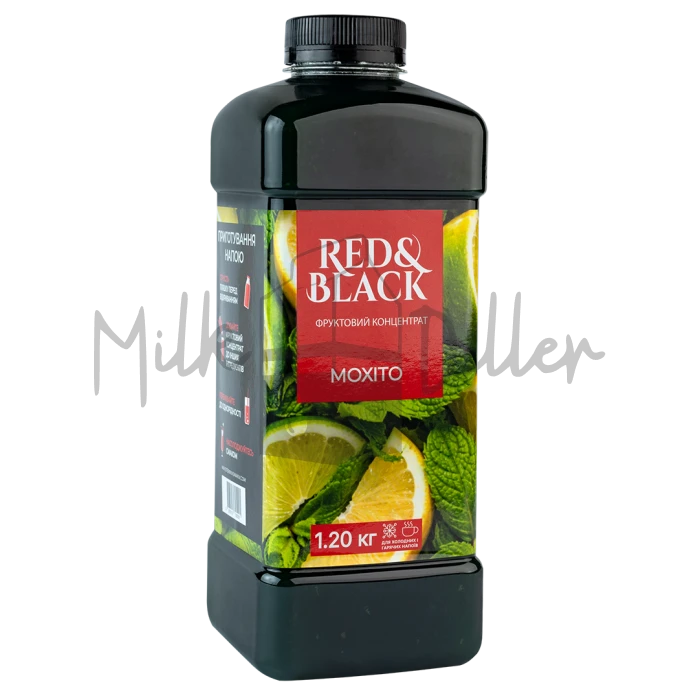 Фруктове пюре для лимонадів та чаю Мохіто Red and Black 1200г