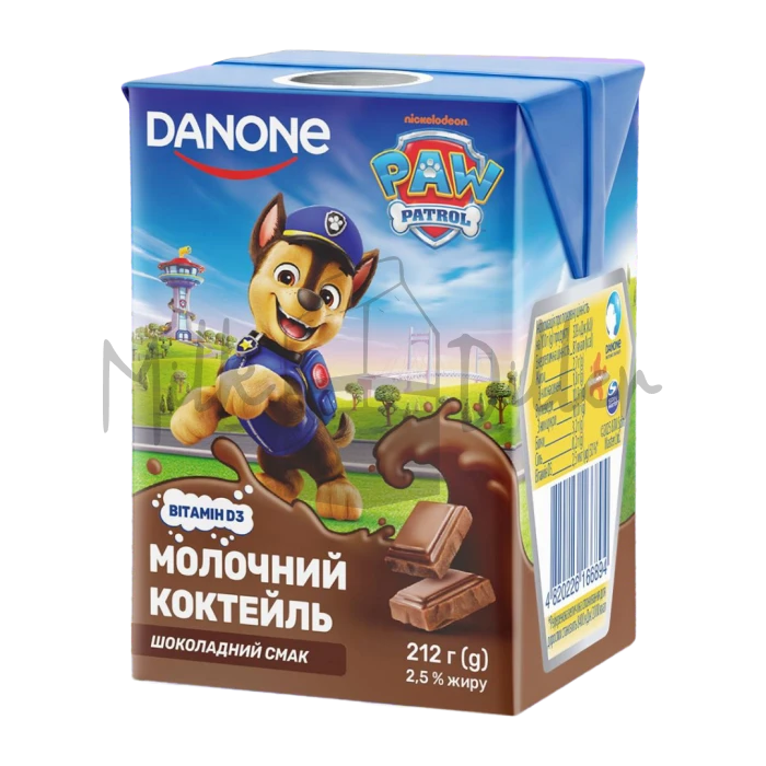 Коктейль молочний шоколадний 2.5% 212г