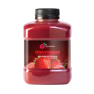 Пюре пастеризоване ПОЛУНИЦЯ 10% (0.5кг)